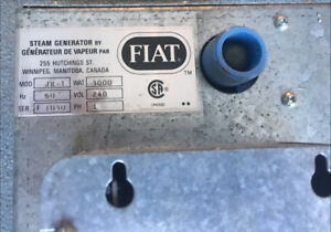 Fiat Steam Shower Manual
